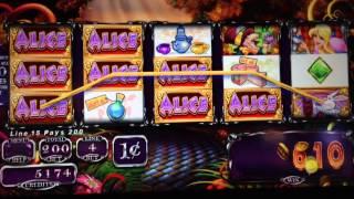 Alice Super Mad Respins Feature #3 At Max Bet