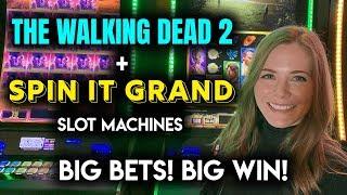 Big Bet! BIG WIN!! Spin it Grand Slot Machine! BONUS!!