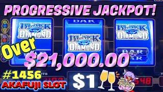 Merry Christmas Final⑥ BIGGEST JACKPOTS! Black Diamond Platinum Slot  赤富士スロット メリークリスマス ⑥完  2台打ち 爆勝ち