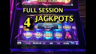 FULL SESSION: 4 HANDPAYS IN ONE NIGHT!