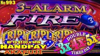 Crystal Star Deluxe & 3-Alarm Fire⋆ Slots ⋆Jackpot Triple Stars, Double 3x4x5x times pay $100 Slot 赤富士スロット