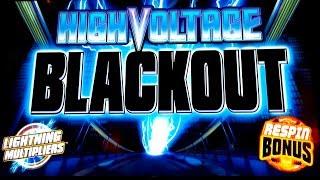High Voltage Blackout Slot - NICE SESSION - All Features!