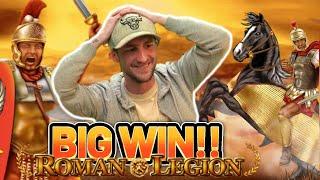 BIG WIN!! ROMAN LEGION BIG WIN -  €10 BET on Casino game from CasinoDaddy