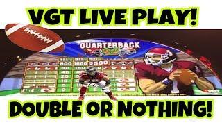 **VGT OLD SCHOOL QUARTERBACK CASH** DOUBLE or NOTHING!