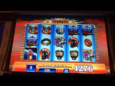 Zeus JACKPOT HANDPAY bonus huge win $15 bet high limit slot machin