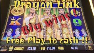 Dragon Link - $300 Free Play turned into CASH •