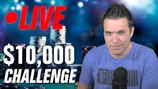 Playing poker for REAL money LIVE!