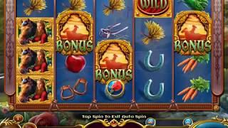 THE PRINCESS BRIDE: A RIDE IN THE WOODS Video Slot Casino Game with a RETRIGGERED FREE SPIN BONUS