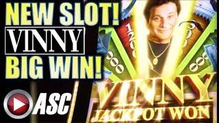 •NEW SLOT! BIG WIN!• MY COUSIN VINNY (Aristocrat) VINNY JACKPOT WON! Slot Machine Bonus