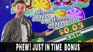 • JUST IN TIME! • Last Spin BONUS COMEBACK on Willy Wonka •