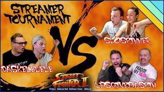 Street Fighter 2 Slot - Streamer Tournament! (Letsgiveitaspin vs Slotspinner vs Daskelelele)