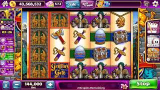 GRIFFIN'S GATE Video Slot Casino Game with a SUPER RESPIN BONUS