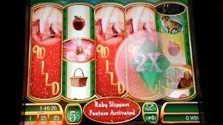 Ruby Slippers - WMS - BIG WIN Bubbles Feature - 5¢