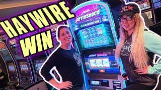 Slot Ladies HIT the AFTERSHOCK HAYWIRE! Laycee's Big Win! | Slot Ladies