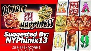 Double Happiness Slot - Suggested by NYPhinix13, Live Play and Bonus