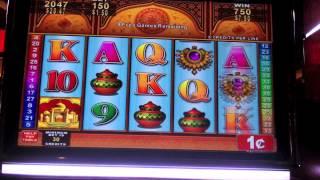 Konami - Graceful Lotus Slot - Bonus and Line Hit - Parx Casino - Bensalem, PA
