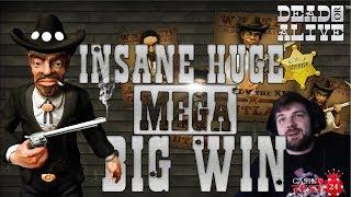INSANE HUGE MEGA BIG WIN on Dead or Alive Slot (NetEnt) - 1,80€ BET!