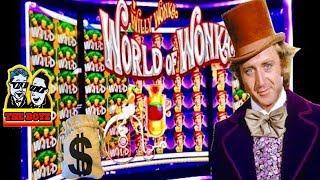 •SUPER BIG WIN!• WILLY WONKA SLOT MACHINE! OUR BIGGEST WINS!! LAS VEGAS AND FOUR WINDS CASINO!