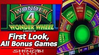 Wonder 4 Wonder Wheel - Mom Gives a First Look, with Live Play and All Bonuses