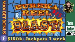 Eureka Reel Blast $25 Max Bet Bonus Bonanza