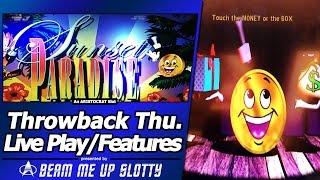 Sunset Paradise Slot - TBT Live Play with Mr. Cashman Features