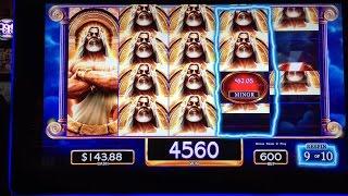 Kronos Father Of Zeus Slot bonus $6 Max Bet  HUGE WIN!!!