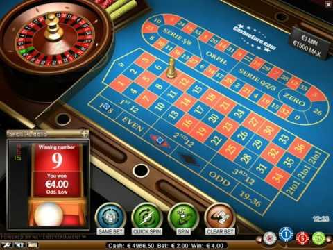 Roulette - The Virtual Games