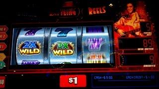 Elvis Shake Rattling Reels Slot Machine Free Spins and Wheel Bonuses! (2 videos)