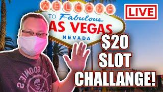 ⋆ Slots ⋆ LIVE SLOTS FROM VEGAS ⋆ Slots ⋆ THE $20 SLOT CHALLENGE