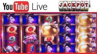 $7.50 MAX BET BONUS on QUICK FIRE JACKPOTS Golden Peach Casino Slot Machine Video w/ Sizzling