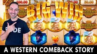 A Western Comeback Story with HUGE Bets ⋆ Slots ⋆ PlayChumba Social Casino