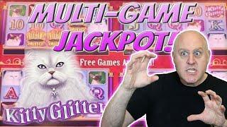 •Double Kitty Glitter Jackpots! •Multi-Play 15 Free Games BONU$ •| The Big Jackpot