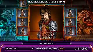 DRAGON'S BOUNTY Video Slot Casino Game with a FIRE & ICE FREE SPIN BONUS