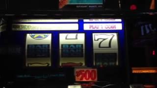$500 slot machine pull HIGH LIMIT Borgata atlantic city part two pokie