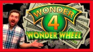 BIG WINS on Wonder 4 Slot Machine Bonuses With SDGuy!