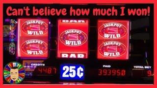 •Double Jackpot Huge Slot Machine Win Golden Nugget Las Vegas