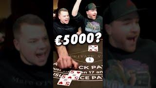 €5000 Side Bet WIN #shorts