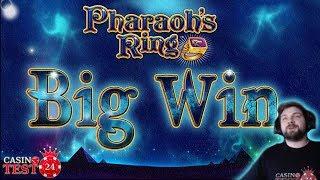 BIG WIN on Pharaoh's Ring - Novomatic Slot - 1,25€ BET!