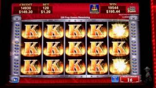 Konami Gaming: Xtra Reward - Fan Tastic Gold Slot Bonus BIG WIN
