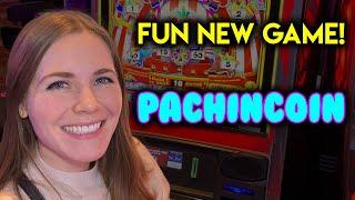 BONUS WHEEL SPINS! NEW! Pachincoin Slot Machine!!