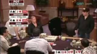 View On Poker - Patrik Antonius Suffers A Bad Beat To Jaime Gold
