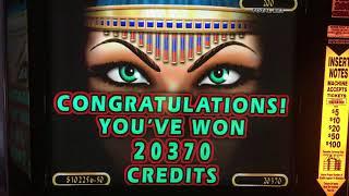 Cleopatra 2 huge win!!!  Bonus Round Slot Play • Slots N-Stuff