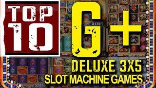 [TOP 10] - G+ DELUXE 3X5 Slot Machine Games by WMS