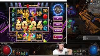 Huge Win From Who Wants To Be A Millionaire Slot!!