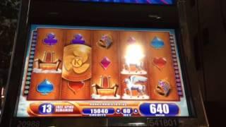 Kronos Slot Machine Free Spin Bonus #2 Retriggers Paris Casino Las Vegas