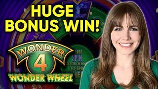 HUGE BONUS WIN! Wonder 4 Timberwolf Slot Machine