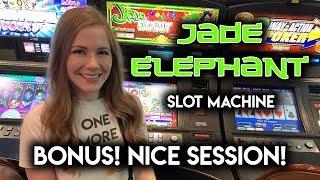 Jade Elephant Slot Machine!! BONUS!! Nice Session!!