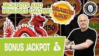 • JACKPOTS & BONUSES GALORE! • It's a Dragon Link EXTRAVAGANZA