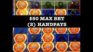 •ULTIMATE FIRE LINK (2) HANDPAYS •BY THE BAY $50 BONUS ROUNDS • SLOT MACHINE
