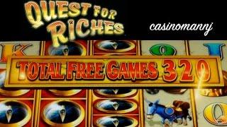 BIG WIN! - Quest for Riches - Slot Machine Bonus